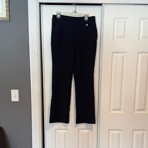 Anne Klein Navy Tailored Trousers